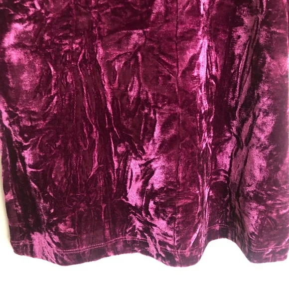 Anthropologie velveteen racerback tank top. - Picture 7 of 10
